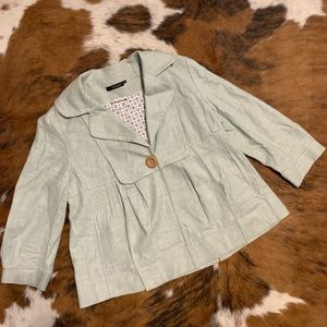Topshop Light Green Jacket